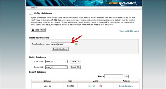 mysql create user