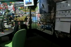 Fox AM570 KLAC Sports Radio Studio Camera   Live TV